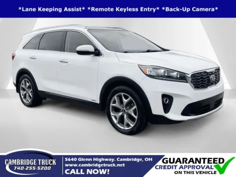 White 2019 Kia Sorento EX Sport for sale in Cambridge, OH