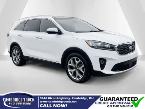 White 2019 Kia Sorento EX Sport for sale in Cambridge, OH