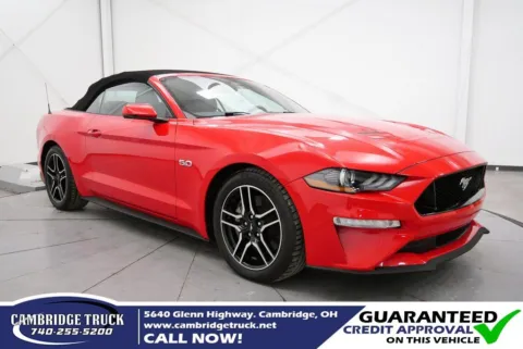 Red 2019 Ford Mustang GT Premium for sale in Cambridge, OH