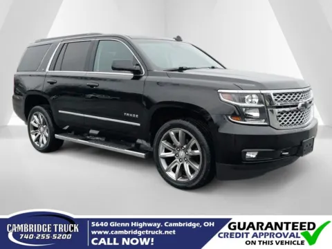 Black 2018 Chevrolet Tahoe LT for sale in Cambridge, OH