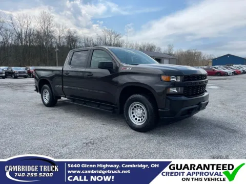 Brown 2021 Chevrolet Silverado 1500 WT for sale in Cambridge, OH