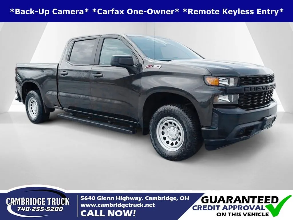 Brown 2021 Chevrolet Silverado 1500 WT for sale in Cambridge, OH