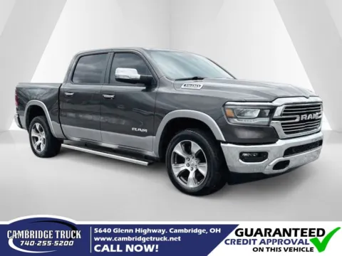 Gray 2021 Ram 1500 Laramie for sale in Cambridge, OH