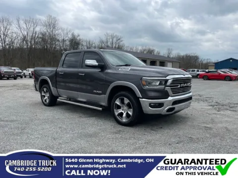 Gray 2021 Ram 1500 Laramie for sale in Cambridge, OH