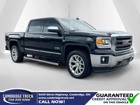 Black 2015 GMC Sierra 1500 SLT for sale in Cambridge, OH