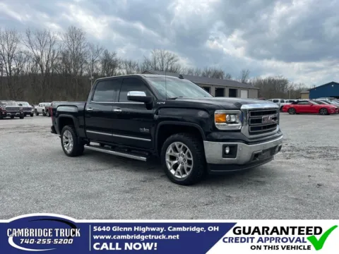 Black 2015 GMC Sierra 1500 SLT for sale in Cambridge, OH
