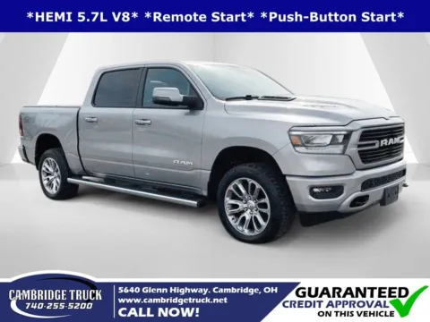 Silver 2023 Ram 1500 Laramie for sale in Cambridge, OH