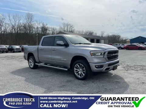 Silver 2023 Ram 1500 Laramie for sale in Cambridge, OH