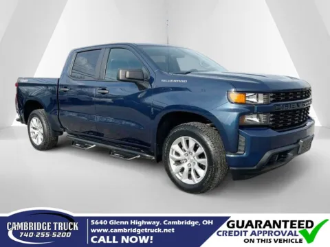 Blue 2020 Chevrolet Silverado 1500 Custom for sale in Cambridge, OH