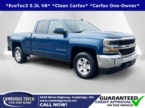 Blue 2017 Chevrolet Silverado 1500 LT for sale in Cambridge, OH