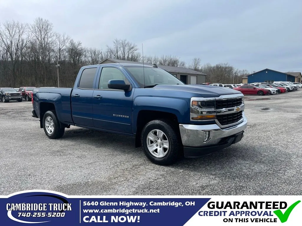 Blue 2017 Chevrolet Silverado 1500 LT for sale in Cambridge, OH
