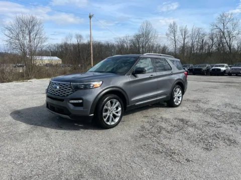 Another view of 2021 Ford Explorer Platinum for sale in Cambridge, OH at Cambridge Truck