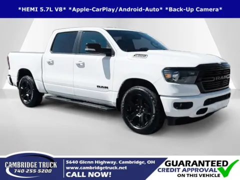 White 2021 Ram 1500 Big Horn/Lone Star for sale in Cambridge, OH