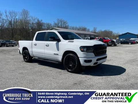 White 2021 Ram 1500 Big Horn/Lone Star for sale in Cambridge, OH