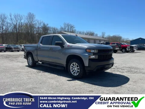 Gray 2021 Chevrolet Silverado 1500 WT for sale in Cambridge, OH