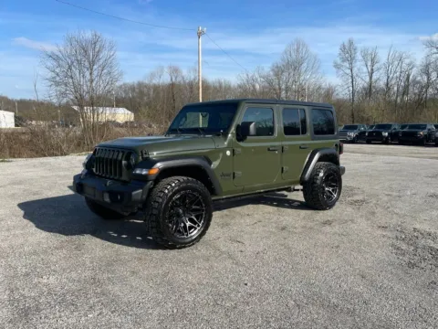 Another view of 2021 Jeep Wrangler Unlimited Sport S for sale in Cambridge, OH at Cambridge Truck