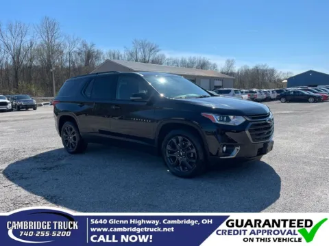 Black 2019 Chevrolet Traverse RS for sale in Cambridge, OH