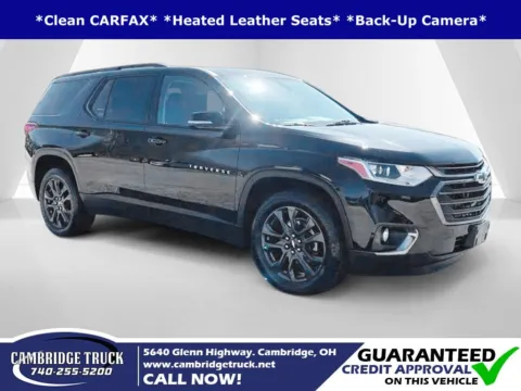 Black 2019 Chevrolet Traverse RS for sale in Cambridge, OH