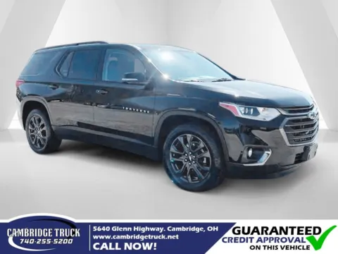 Black 2019 Chevrolet Traverse RS for sale in Cambridge, OH