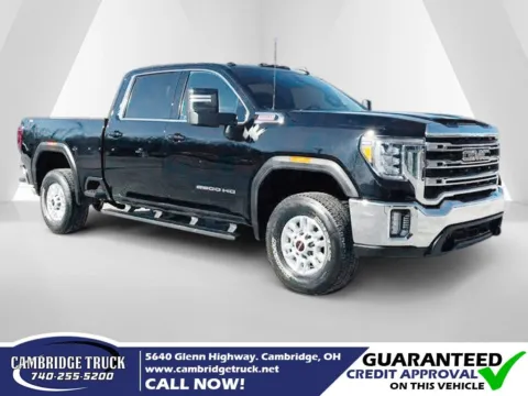 Black 2022 GMC Sierra 2500HD SLE for sale in Cambridge, OH
