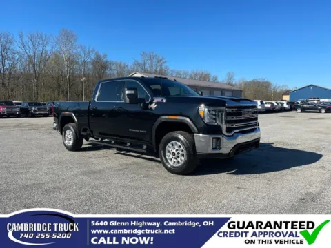 Black 2022 GMC Sierra 2500HD SLE for sale in Cambridge, OH