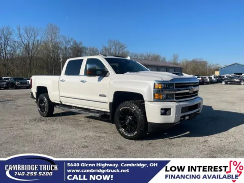 White 2019 Chevrolet Silverado 3500HD High Country for sale in Cambridge, OH