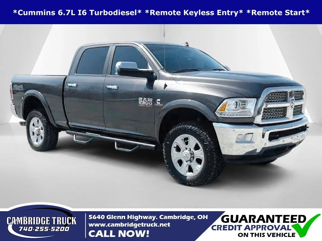 Gray 2018 Ram 2500 Laramie for sale in Cambridge, OH