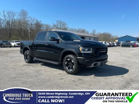 Black 2023 Ram 1500 Rebel for sale in Cambridge, OH