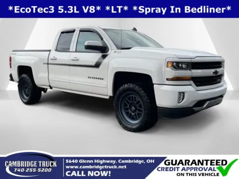 White 2018 Chevrolet Silverado 1500 LT for sale in Cambridge, OH