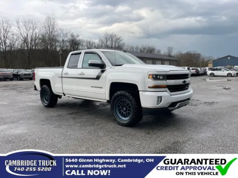 White 2018 Chevrolet Silverado 1500 LT for sale in Cambridge, OH