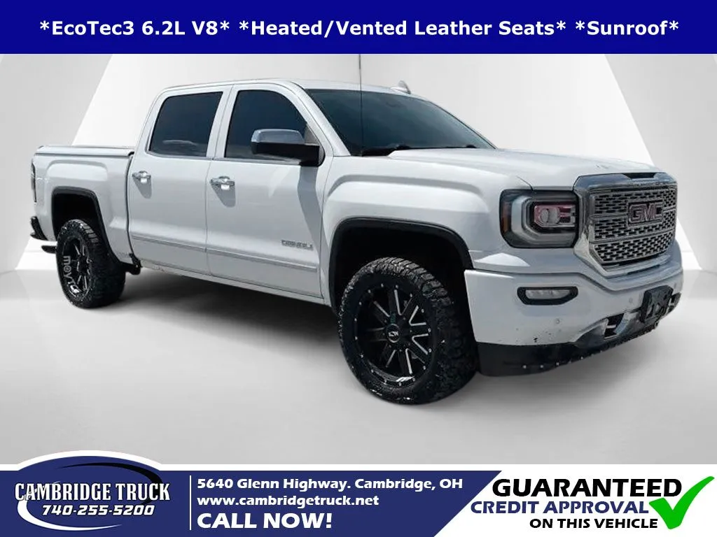White 2017 GMC Sierra 1500 Denali for sale in Cambridge, OH