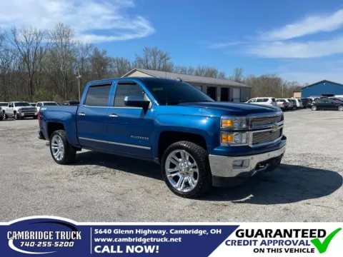 Blue 2015 Chevrolet Silverado 1500 LTZ for sale in Cambridge, OH