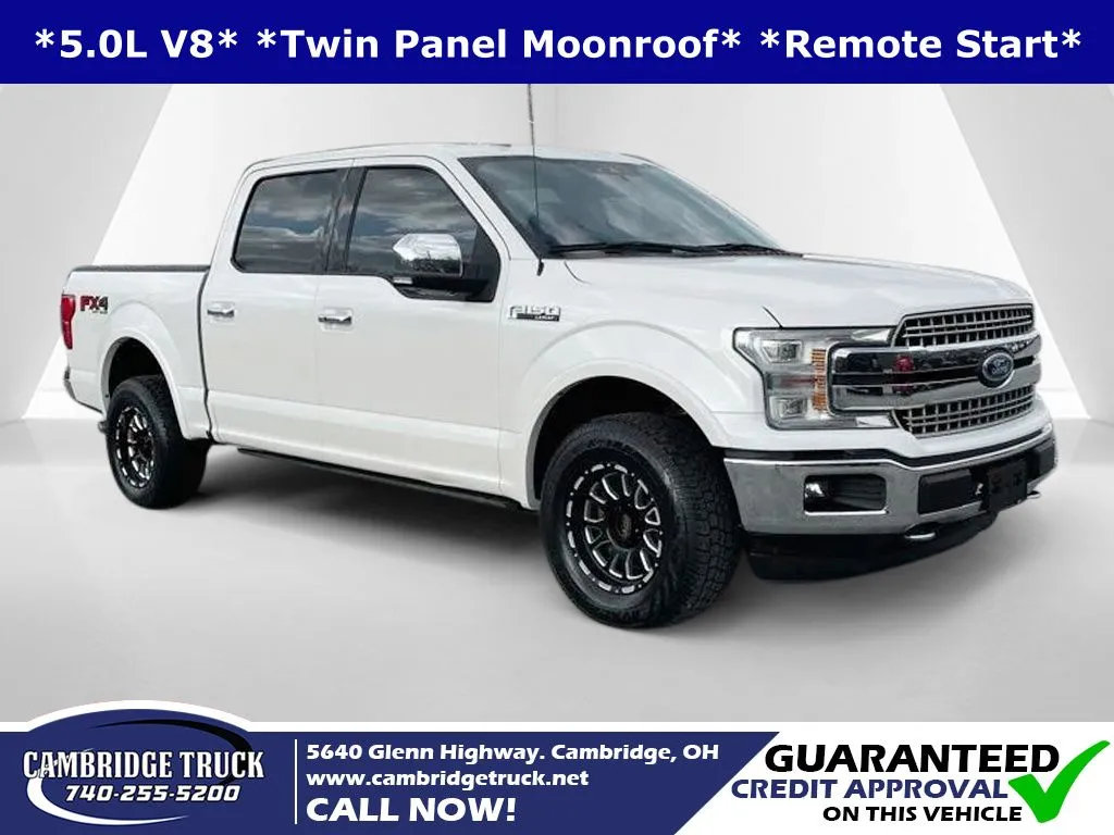 Blue 2019 Ford F-150 Lariat for sale in Cambridge, OH