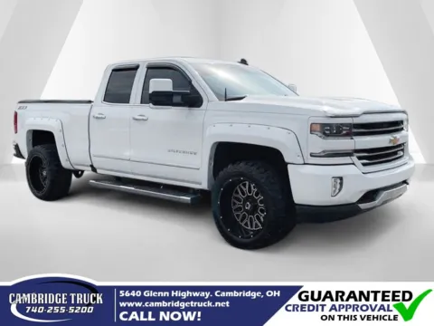 White 2016 Chevrolet Silverado 1500 LTZ for sale in Cambridge, OH