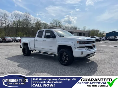 White 2016 Chevrolet Silverado 1500 LTZ for sale in Cambridge, OH