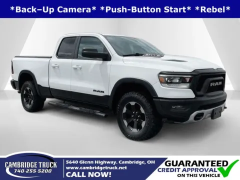 White 2019 Ram 1500 Rebel for sale in Cambridge, OH