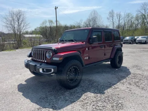 Another view of 2021 Jeep Wrangler Unlimited Sahara for sale in Cambridge, OH at Cambridge Truck