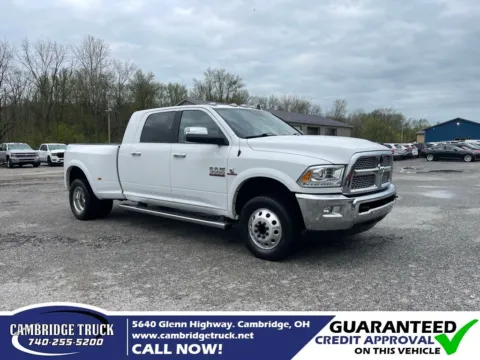 White 2018 Ram 3500 Laramie for sale in Cambridge, OH