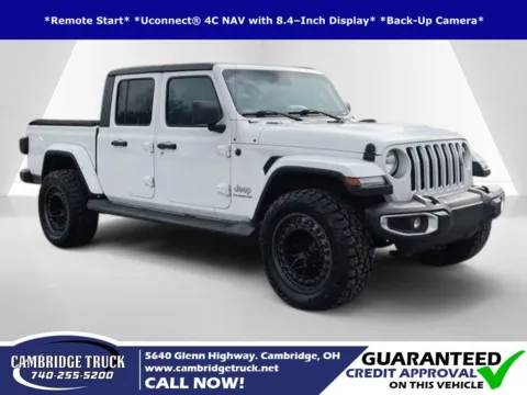 White 2020 Jeep Gladiator Overland for sale in Cambridge, OH