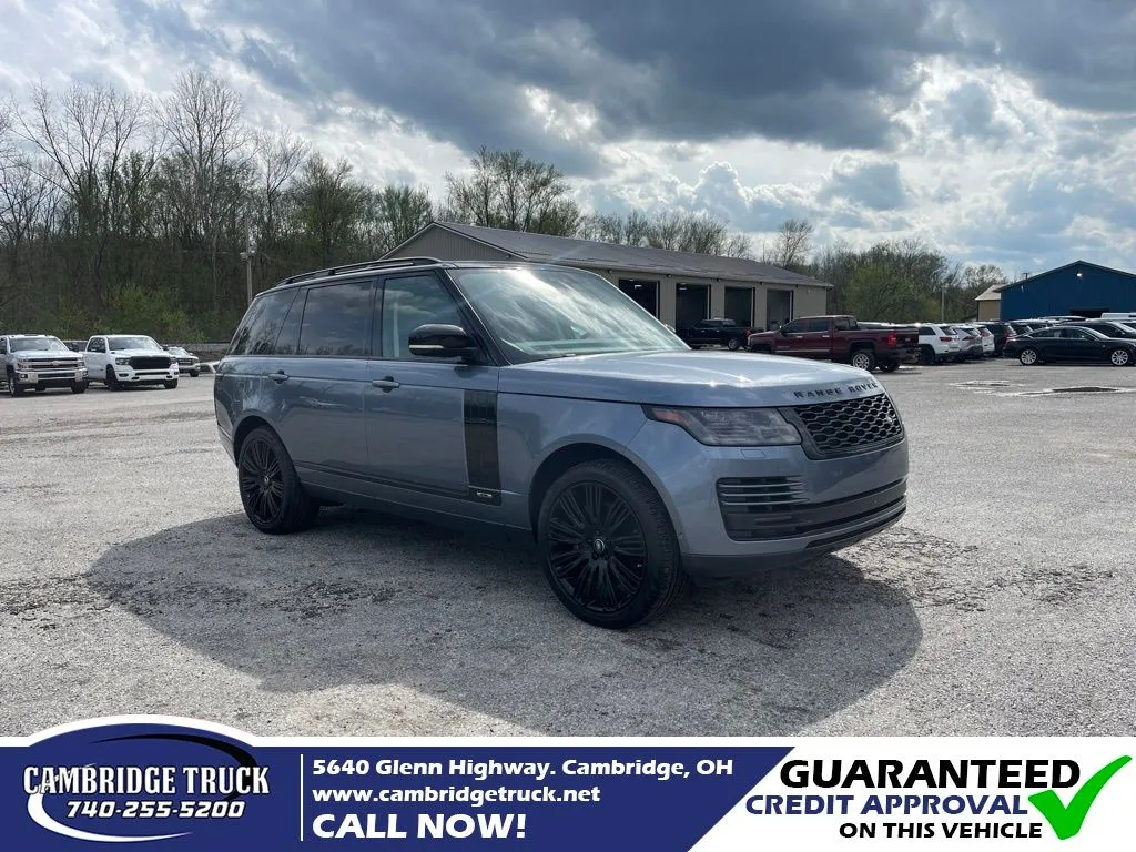 Blue 2019 Land Rover Range Rover 5.0L V8 Supercharged for sale in Cambridge, OH
