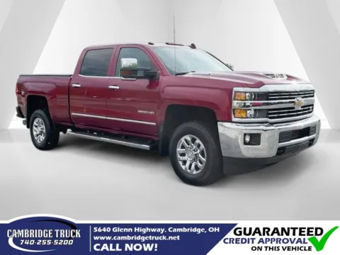 Red 2019 Chevrolet Silverado 2500HD LTZ for sale in Cambridge, OH