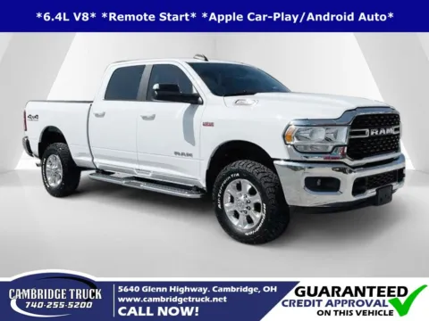 White 2022 Ram 2500 Lone Star Silver for sale in Cambridge, OH