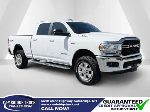 White 2022 Ram 2500 Lone Star Silver for sale in Cambridge, OH