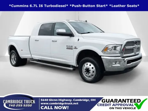 White 2018 Ram 3500 Laramie for sale in Cambridge, OH