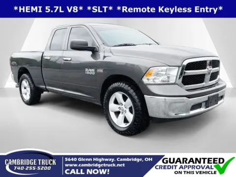 Gray 2016 Ram 1500 SLT for sale in Cambridge, OH