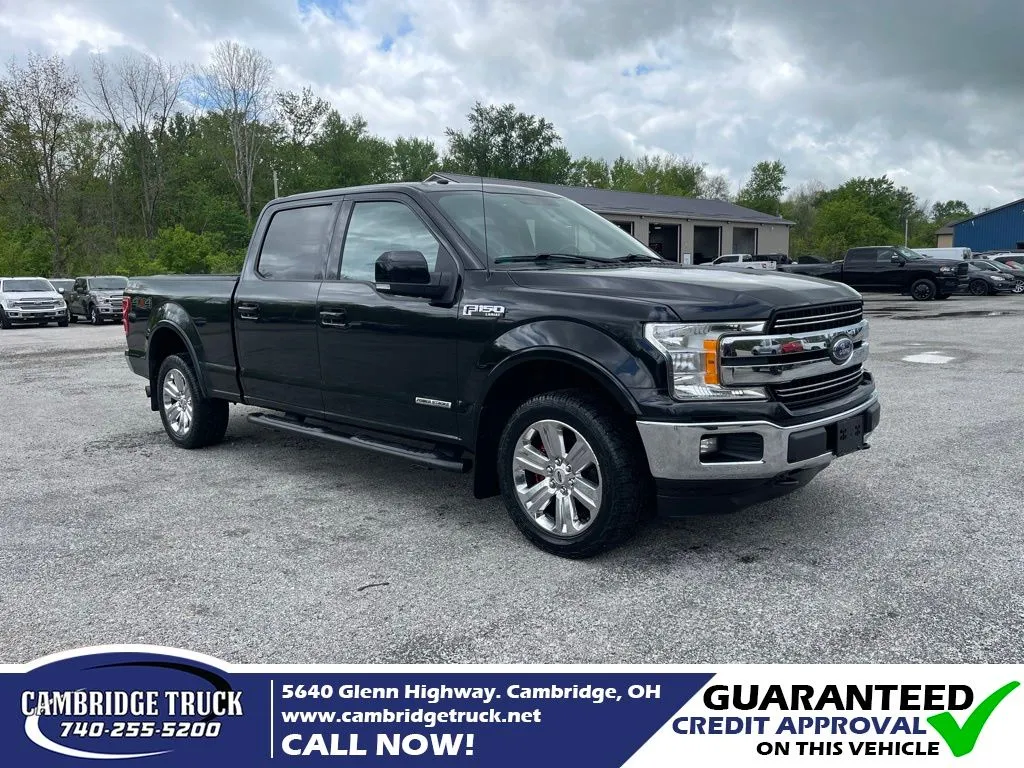 Black 2018 Ford F-150 Lariat for sale in Cambridge, OH