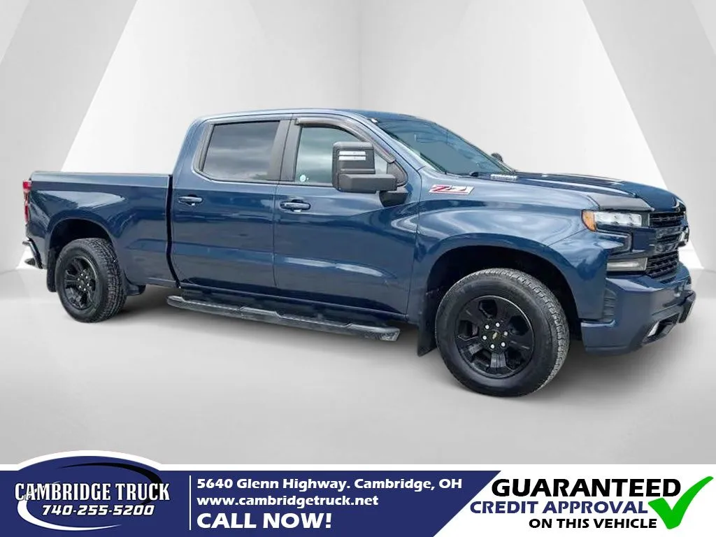 Blue 2020 Chevrolet Silverado 1500 RST for sale in Cambridge, OH