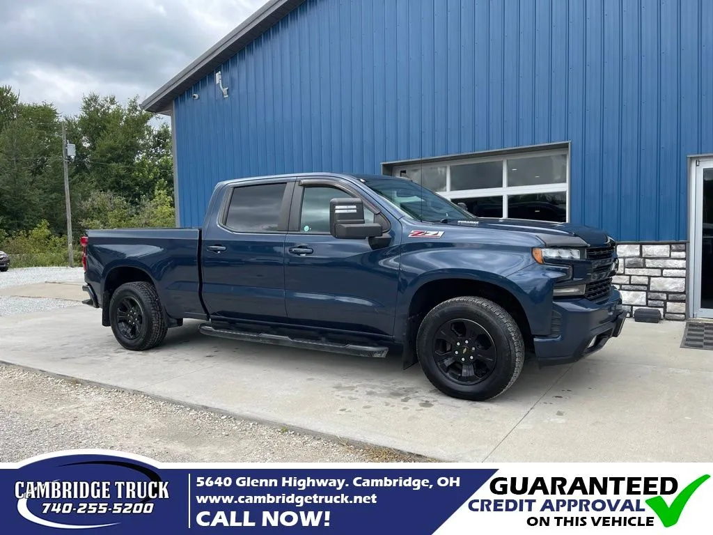 Blue 2020 Chevrolet Silverado 1500 RST for sale in Cambridge, OH