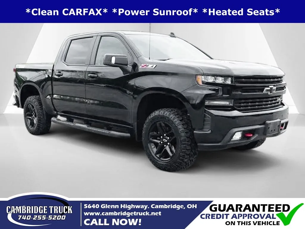 Black 2020 Chevrolet Silverado 1500 LT Trail Boss for sale in Cambridge, OH