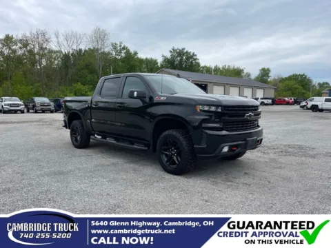 Black 2020 Chevrolet Silverado 1500 LT Trail Boss for sale in Cambridge, OH